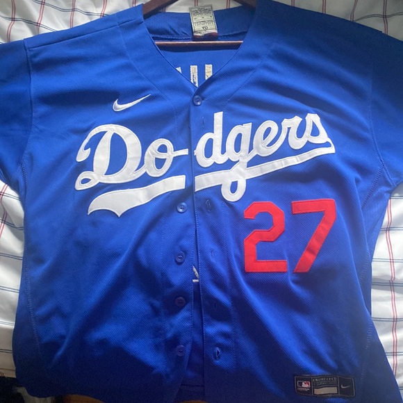 Trevor Bauer Dodgers Jersey - Picture 2 of 2